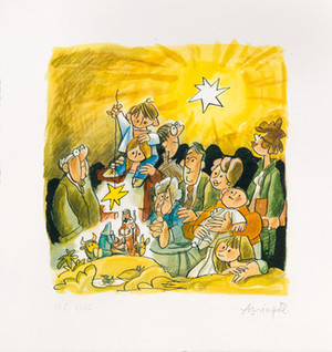 Antonio Mingote, Feliz Navidad (Christmas II), 2010